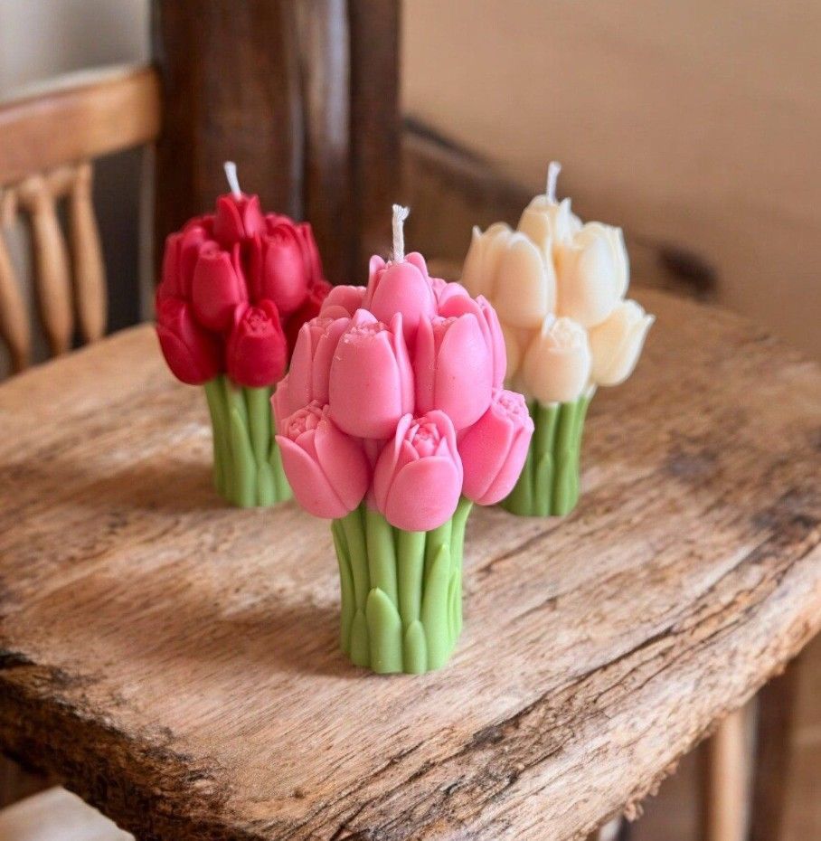 MOLDE BOUQUET DE TULIPANES