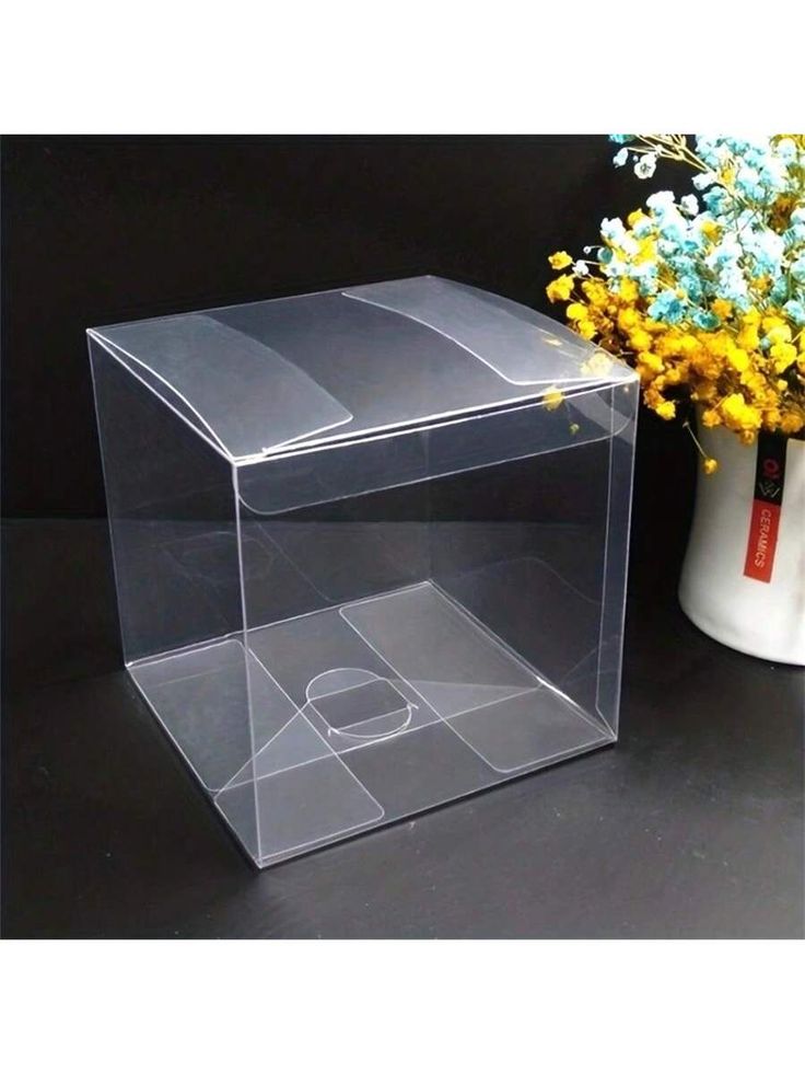 CAJAS TRANSPARENTES 2X2X2 PEQUEÑAS