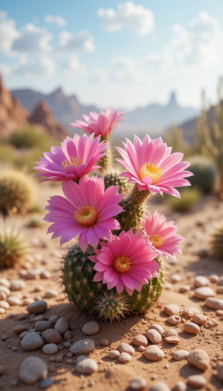 BAJA CACTUS BLOSSOMS
