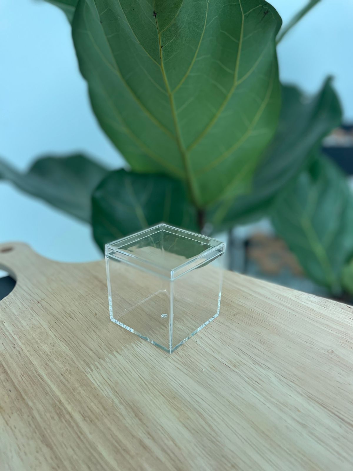 CLEAR BOX 55 x 55 x 55MM