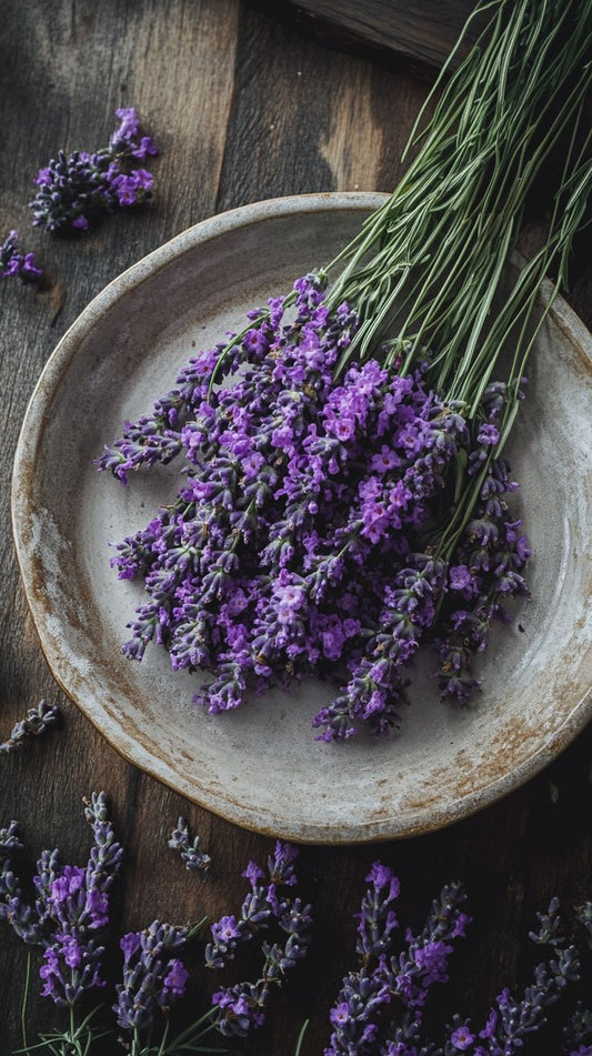 BLUE LAVENDER AND BERGAMOT
