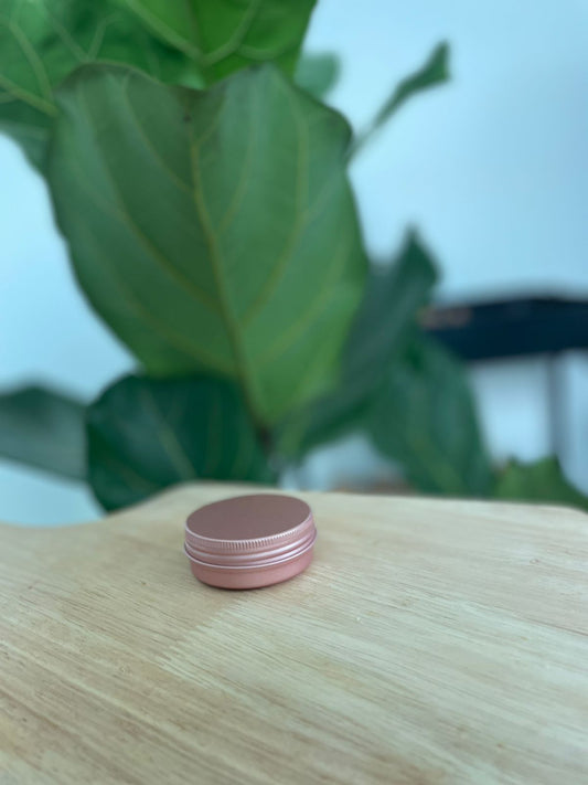 ENVASE DE ALUMINIO ROSA GOLD MEDIANO 30ml