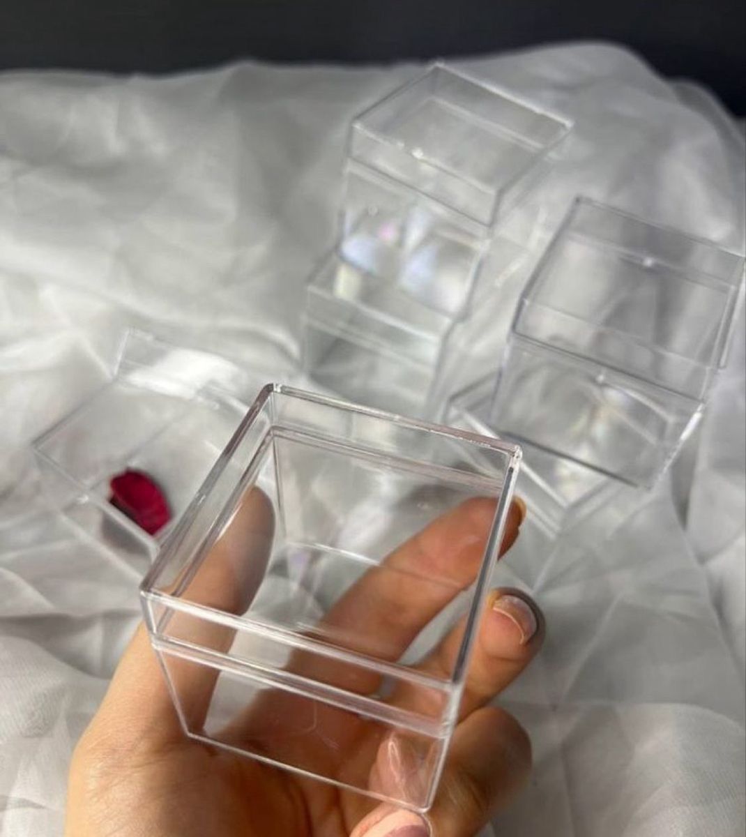 CLEAR BOX 55 x 55 x 55MM